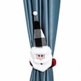 thumbnail image 5 of ChYoung Christmas Curtain Buckle Tieback Doll Curtain Hook for Window Living Room Decorations Santa Snowman 2 Pcs, 5 of 10