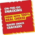 thumbnail image 2 of Cheez-It Cheese Crackers, Baked OIF8&nbsp;Snack Crackers, Lunch Snacks, Hidden Valley Ranch, 12.4oz Box (1 Box), 2 of 3