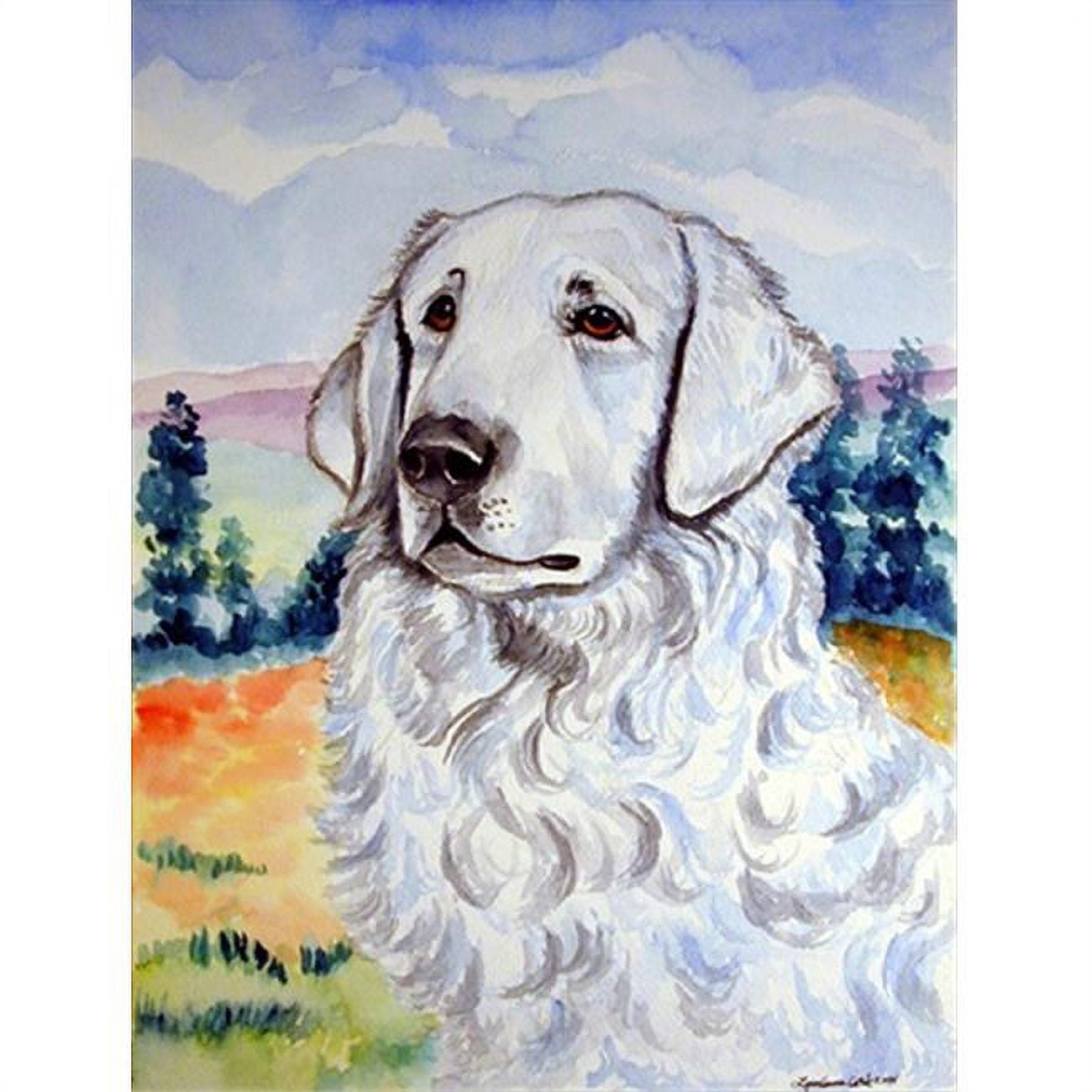 Carolines Treasures 7058GF Kuvasz Flag Garden Size
