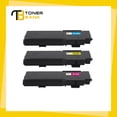 thumbnail image 5 of Toner Bank 10-Pack Compatible Toner Replacement for Dell 331-8429 Color Laser C3760dn C3760n C3760dnf C3765dnf MFP Home Office Supplies 4BK+ 2C+ 2M+ 2Y, 5 of 9