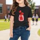 thumbnail image 4 of Blusas y camisas de manga corta con cuello redondo para niños y niñas, camisetas gráficas de manga corta, blusas con estampados bonitos para la temporada escolar., 4 of 8