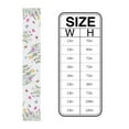 thumbnail image 6 of Table Runner Dresser Scarves 36 Inch Long, Spring Blossom Flowers and Butterfly Linen Dining Table Runners Botanical Plants on White Tabletop Scarf for Wedding Holiday Party Kitchen, 6 of 7