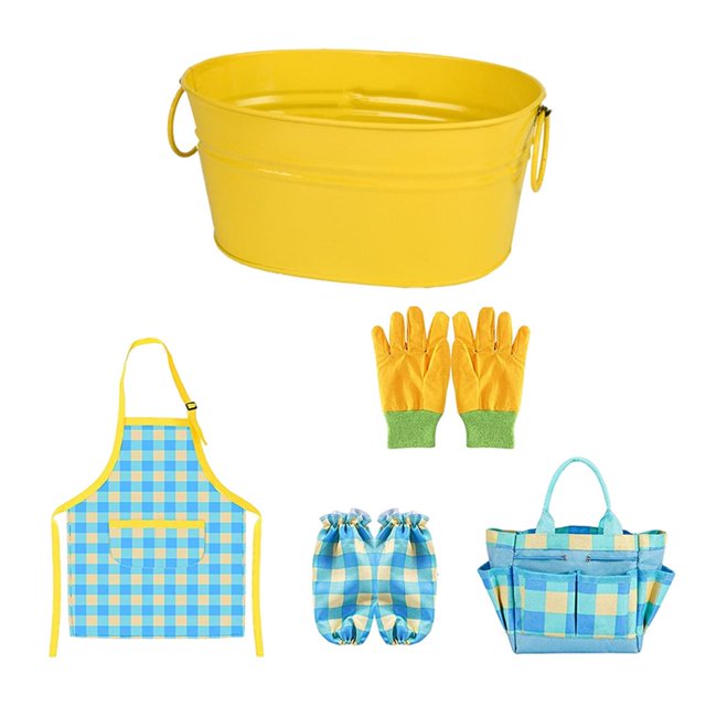 Juego de jardinería para niños Herramientas de jardín Bolsa de transporte