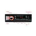 thumbnail image 2 of Car Stereo FM Radio MP3 Audio Player built in Bluetooth Phone with USB SD MMC Port Car Electronic In-Dash 1 DIN ,Multi-Transmission, 2 of 6