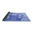 thumbnail image 2 of Ahgly Company Indoor Rectangle Abstract Blue Modern Area Rugs, 8' x 12', 2 of 4