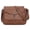 7655-Brown, variant on Crossbody Purses for Women Trendy Soft Leather Medium Handbags and Multi Pocket Shoulder Bag