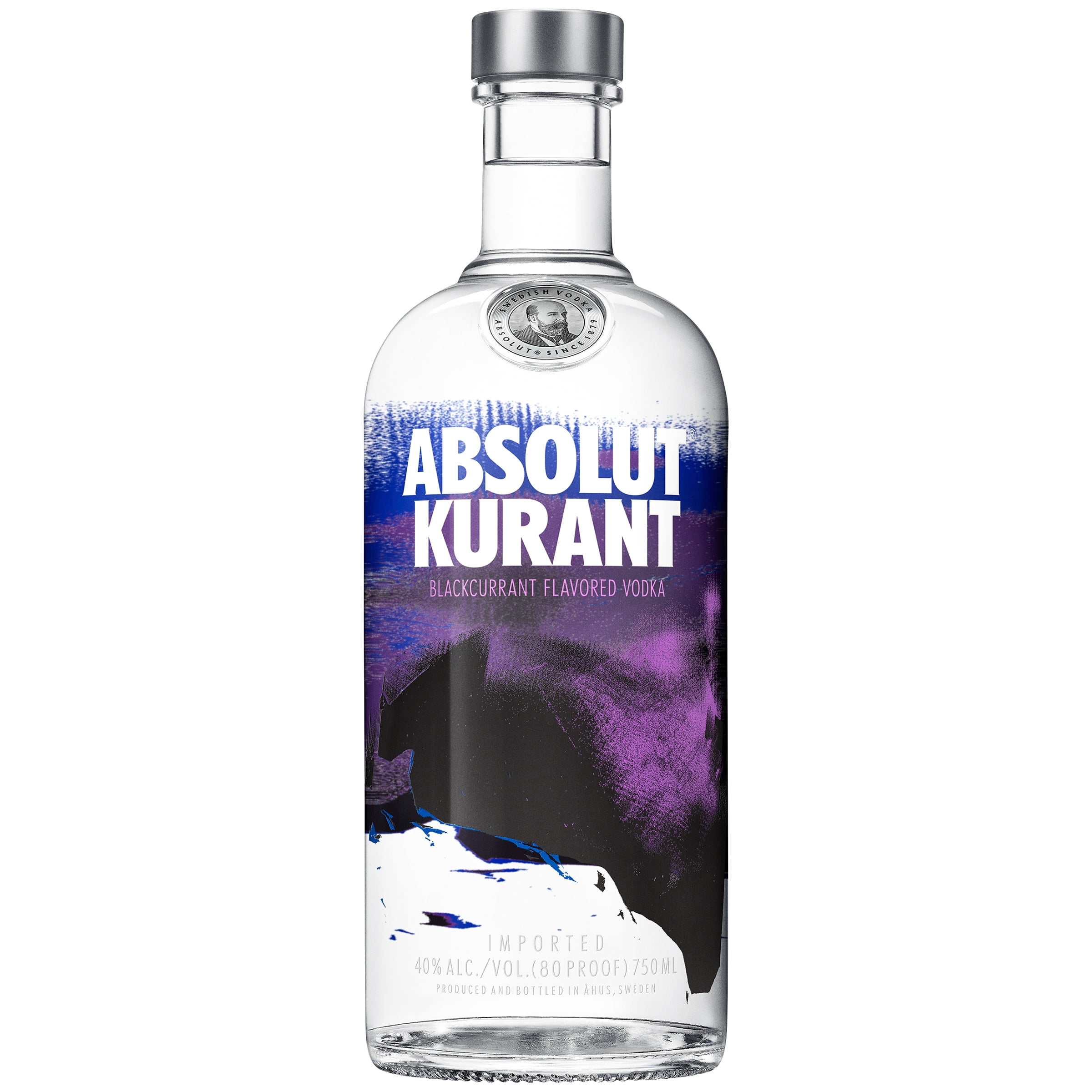 Absolut Vodka Sweden Kurant 750ml Bottle