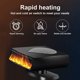 thumbnail image 5 of Calentador de coche portátil 2 en 1, desempañador de coche con calefacción rápida, ventilador de refrigeración de coche caliente y frío, ventilador de calor rápido, descongelación Afortunado Sencillez, 5 of 5