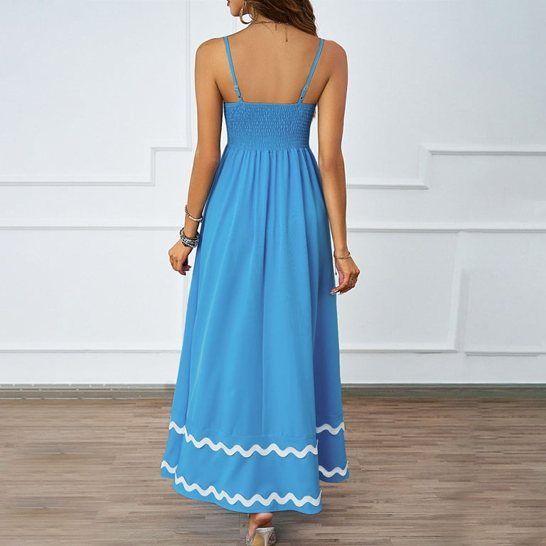 HONHUZH Homecoming Dresses for Teens Women Fashion Leisure High Waist Splicing Sling Sleeveless Dress S - Walmart.com HONHUZH Homecoming Dresses for Teens Women Fashion Leisure High Waist Splicing Sling Sleeveless Dress S - Walmart.com