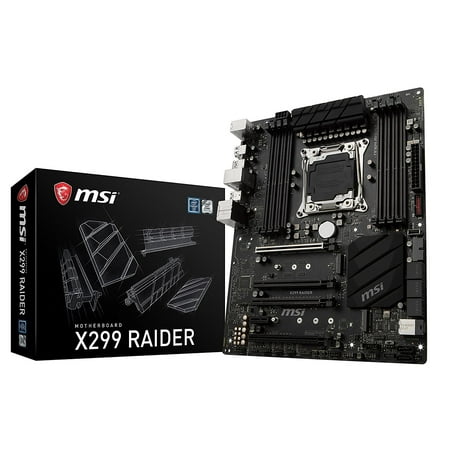 MSI Motherboard X299 RAIDER (Best X299 Motherboard For Overclocking)