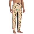 thumbnail image 4 of Kdxio Groovy American Western Footwear Pattern Joggers,Sweatpants for Men with Pockets-3X-Large, 4 of 5