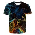 thumbnail image 3 of YDLCAFD 2023 Colorful Graffitiss 3D Printed Pigment T Shirt For Men, 3 of 4