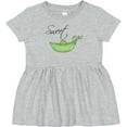 thumbnail image 3 of Inktastic Sweet Pea Girls Baby Dress, 3 of 5