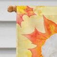 thumbnail image 3 of Carolines Treasures CK1409CHF Bichon Frise Fall Flag Canvas - House Size, 3 of 4