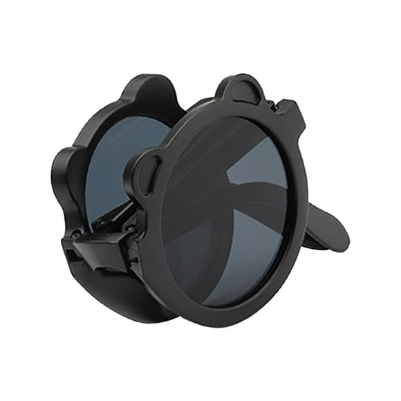 Gafas de sol plegables para niños, gafas de sol plegables, gafas de sol para accesorios de fotos de playa Negro Gris