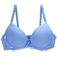 thumbnail image 3 of Everyday Bras for Women Pack of Sports Bras Women Bras Push up Womens plus Size Bras Scrappy Bra Sports Bra with Cups Womens Bras Push up plus Size Womens Bras Pack Running Girl One Blue 80D, 3 of 9