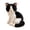 🍒 C_New#291, variant on Sitting Head-Tilted Cat Plush Toy Series -Slouching Tabby and Blue Cat Plush, Soft Cuddly Fabric Stuffed Figure, Cute Decor Collectible Gift