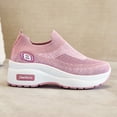 thumbnail image 5 of adviicd Wedge Sneakers Wide Sneakers for Women Lightweight, Cushion Safety Shoes Slip Resistant, Slip on Breathable Work Shoes, 5 of 5