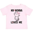 thumbnail image 3 of Inktastic Nonna Loves Me Girls Girls Toddler T-Shirt, 3 of 5