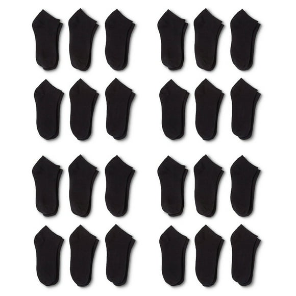 50 Paires de Chaussettes Invisibles pour Femmes à la Cheville - Polyester et Spandex - Vente en Gros en Vrac