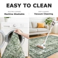 thumbnail image 4 of Brisasol Throw Rugs with Rubber Backing Washable Small Rug 2x3 Indoor Doormat Green Kitchen Rugs for Bedroom Entryway, 4 of 7