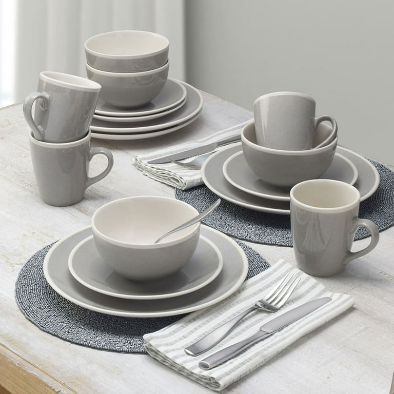 Gourmet Basics Melanie 16 Piece Dinnerware Set, Service for 4