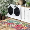 thumbnail image 3 of Tzou Super Soft Modern Abstract Runner Rugs 2x6ft, Washable Carpet for Entryway Hallway Kitchen, Colorful Non-Slip Indoor Floor Mat, Low Pile(Multi-Color), 3 of 7