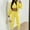 Yellow, variant on Sweat Suit for Women 2 Piece Set Clearance Print,-lined,Long Sleeve Lightweight Casual Sweatsuit Comfortable Lounge Sweatpants Oversized Breathable Soft Lounge Sets My Recent Orders