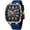 Blue_Golden, variant on Men's Watch Analog Fashion Wrist Watch, Skeleton Tonneau Watch for Men with Chronograph,Ideal for Sports Enthusiasts and Daily Wear