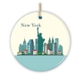 thumbnail image 5 of New York City Ornament, Minimalist NYC Christmas Decoration, 5 of 5