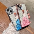 thumbnail image 3 of compatible iPhone14 13 12 11 8 7 Plus Pro Max XR XS Max Bling Case, Women's Luxury Glitter Rhinestone Diamond Cover Cheap and fine, 3 of 5