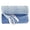 Blue, variant on Luxurious Hand Woven Cozy Warm Combed Cotton All Season Indoor Outdoor Light Weight Fade Resistant Couch Chair Bed Throw Blankets Batik 50x60 Inch (Set of 2)