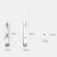 thumbnail image 6 of Extra Soft Refillable Toothbrush with Built-in Travel and Portable Toothpaste Holder for Care, 6 of 6