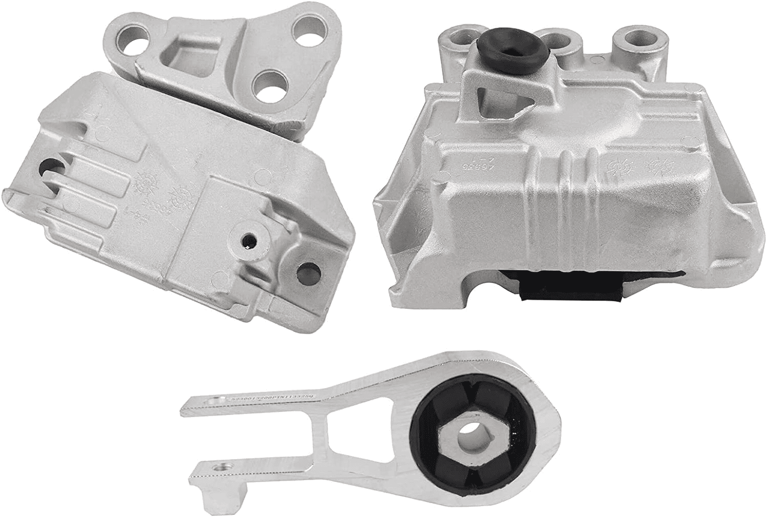 Engine Mounts & Transmission Mount 3pcs Set For Jeep Renegade Fiat 500X L42.4L 68258599AA