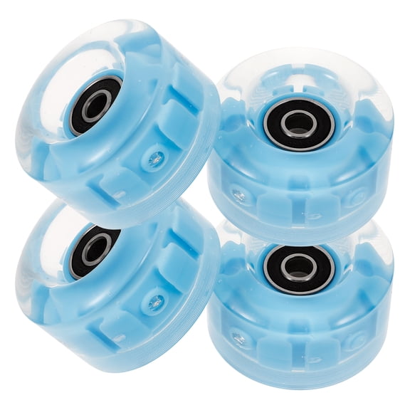 Zehuanyu  4 Pcs Inline Skate Replacement Wheels Glitter Skates