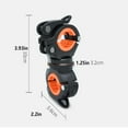 thumbnail image 3 of Naiovety Soporte de luz Accesorios para ciclismo Lámparas de instalación práctica Soporte de montaje de lámpara Pieza reemplazada Estante de Ciclismo Rojo blanco, 3 of 6