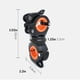 thumbnail image 4 of Soidarity Soporte de luz Accesorios para ciclismo Lámparas de instalación práctica Soporte de montaje de lámpara Pieza reemplazada Estante de Ciclismo Negro/Naranja, 4 of 6