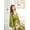 Olive, variant on Kimono Robe Cover up with Box Long Floral Satin Sleepwear Silky Bathrobe Bachelorette Robe