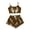 Gold, variant on Weebloom Halloween Soft Pajamas For Women Sleeveless Vest Shorts Set Casual Print Home Wear Sleepwear Nightwear Pjs Loungewear Gold L