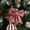 Pink, variant on Fwttom 2 Pcs Velvet Bows For Christmas Tree, Christmas Tree Decorations Pearl Cottons Gold Powder Christmas Tree Bows, Cororful Christmas Bows for Holiday Party & Tree Ornaments, 5.9 x 4.7 Inches