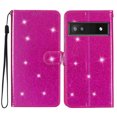 thumbnail image 1 of Compatible avec Google Pixel 6 Pro Étui Portefeuille Scintillant à Paillettes avec Étui à Rabat à Poche pour Carte, 1 of 5