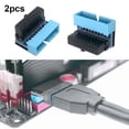 thumbnail image 1 of Adaptador ABS Metal Conector Portátil Adaptador para Placa Base (Azul A), 1 of 6