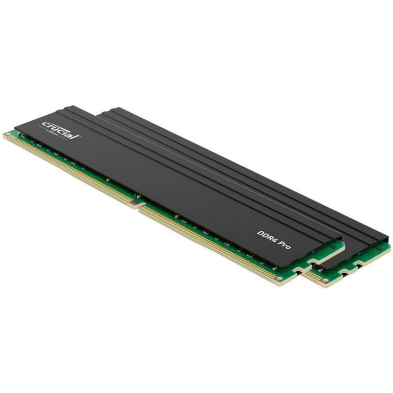Crucial Pro RAM DDR4 32Go Kit (2x16Go) 3200MHz, Intel XMP 2.0, Mémoire RAM  de Bureau (PC) - CP2K16G4DFRA32A : : Informatique