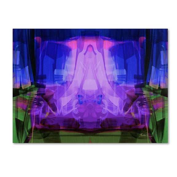 Trademark Fine Art "Midnight" Canvas Art by Andrea