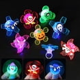 thumbnail image 2 of Black Sensory Fidget Toys Kids Fidget Spinners Anillo de dedo Juegos de baño de fiesta nocturna, 2 of 5