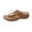 Brown, variant on Agkizg Summer Women Sandals Flip Flops Thick Soles Slide Sandals with Arch Support Casual Slippers Beach Sandals Comfortable Shoes Blue, Size 6