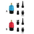 thumbnail image 4 of Naiovety Adaptador de bomba Válvulas prácticas Compresor Adaptadores de válvula de aire de aleación de nylon Paleta multifuncional Deportes acuáticos Azul, 4 of 6