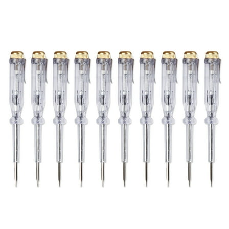 10pcs Current Tester AC/DC100-500V Electrical Voltage Test Induced Electric Pen