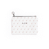 Personalized Back To School Structured Accessory Pouch - Flamingo, Mulitple Sizes