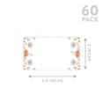 thumbnail image 5 of Koyal Wholesale Classic Spring Florals Place Cards for Wedding Party Tables, Seating Place Cards for Holders, 60 Pack, 5 of 5